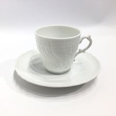 リチャードジノリ ベッキオホワイト デミタスカップソーサー 美品