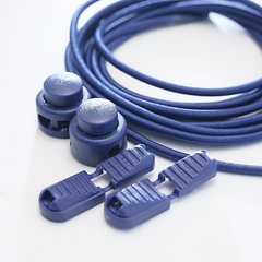 丸ゴム アウトドアゴム 3ｍｍ 長さ1.2M×2本入り JPC0137ネイビー