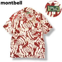 新品未使用　モンベル　takeloha montbell キャンプ半袖シャツ　L モンベル/mont-bell 半袖シャツ レディースXL アウトドア 登山