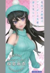 [중고] 피규어 사쿠라지마 마이 [청춘 돼지 놈은 토끼 소녀 선배의 꿈을 꾸지 않는다] Coreful 피규어 사쿠라지마 마이 ~ 신작 니트 원피스 ver.~