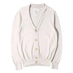 Maison Martin Margiela メゾンマルタンマルジェラ カーディガン ベビーピンク サイズ:M / ショールカラー ハイゲージ コットンニット カーディガン / MM10 / トップス セーター【メンズ】【中古】のサムネイル