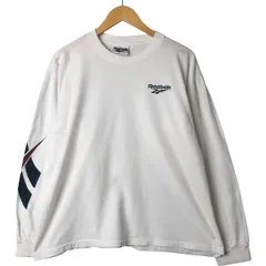 古着 90年代 リーボック Reebok ロングTシャツ ロンT カナダ製 メンズM相当 ヴィンテージ/eaa548109