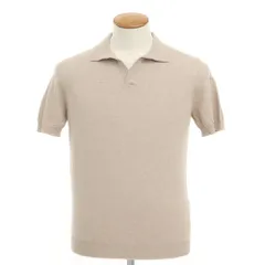 【新品】タリアトーレ TAGLIATORE ポロニット ベージュ系【サイズ48】【メンズ】のサムネイル