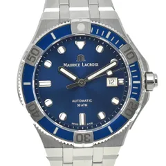 モーリスラクロア 純正ベルト ラバー ブルー アイコン 39mm用 モーリス