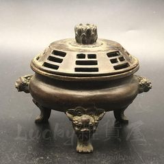 チベット 密教 天鉄細工 雲紋十字 金剛杵 印鑑 密宗法器