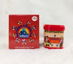 東京ディズニーリゾート ミニチュアトイ TDR40周年 MEMORY-GO-ROUND　 お菓子缶 40周年