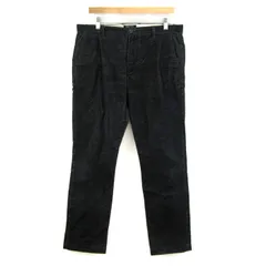 ビームスハート ロングパンツ ストレッチ ボトムス メンズ Lサイズ ブラック系 BEAMS HEART 【中古】のサムネイル
