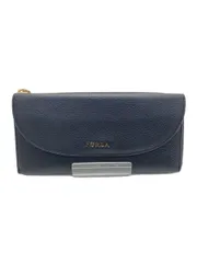 FURLA 長財布 レザー ブラック レディース