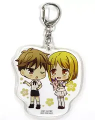 【中古】雑貨 草摩杞紗＆草摩燈路 描きおろしミニキャラアクリルキーホルダー 「Blu-ray/DVD フルーツバスケット 2nd Season 第6巻」 アニメイト購入特典