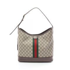 グッチ GUCCI ショルダーバッグ オフィディア GGスプリーム ミディアム 78139296IWG8745 ベージュ/エボニー PVCコーティングキャンバス レザー ショルダーバッグ レディース 新品