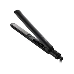 サロニア SALONIA コテ ミニストレートヘアアイロン 20mm SL-010SB ブラック コンパクト MAX210℃ プロ仕様 海外対応 ポーチ付き 海外旅行 外出 職場 プレゼント ギフト SL010SB