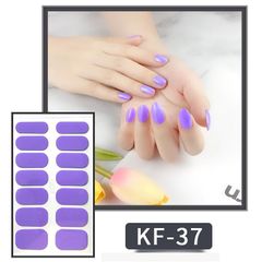 KF037 ネイルシール 貼るだけ ジェルネイル 3D時短簡単お手軽 セルフネイル マニキュア 張るだけ ウエディング 手用 夏デコシール 柄花フラワー蝶バラ星ボタニカル かわいい シンプル ブライダル シルバー ゴールド ホワイト グラデーション 単色★4