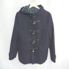 ◇ COMME CA ISM コムサイズム タッセル付き 長袖 ダッフル コート サイズM ブラック レディース E  【1408060027606】