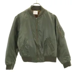 センスオブプレイス MA-1 フライトジャケット カーキ SENSE OF PLACE 中綿 アーバンリサーチ レディース 古着 【231228】