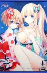 【中古】ポスター・タペストリー ブラン＆ベール コンパイルハート描き下ろしB2タペストリー 「PS Vitaソフト 超女神信仰 ノワール 激神ブラックハート 限定版」 トレーダー特典