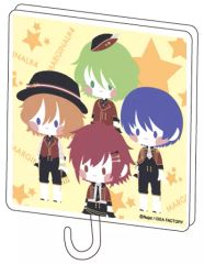 【中古】生活雑貨(キャラクター) 01.MARGINAL#4 ぽすてるデザイン はりぴたキャラフック 「ピタゴラスプロダクション」