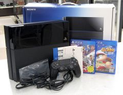 SONY ソニー PS4 本体 PlayStation4 ジェット・ブラック 500GB CUH-1100AB01 おまけソフト等付属有