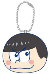 【中古】ぬいぐるみマスコット・ぬいぐるみバッジ カラ松 「おそ松さん おまんじゅうにぎにぎマスコット」