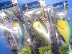 新品未使用　ラッキークラフト　ＦＡＴ ＣＢ　Ｂ.Ｄ.Ｓ.6　U.S.A.シリーズ　3点Aセット　　(03)