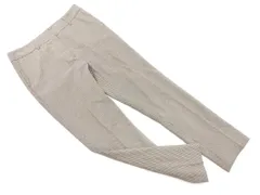 Demi-Luxe BEAMS デミルクスビームス 千鳥柄 テーパード パンツ size36/グレーｘ茶 ■■ レディース