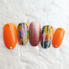 形　サイズ　オーダーネイルチップオーダー　マグネットネイル