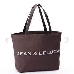 DEAN&DELUCA トートバッグ ダークブラウンLサイズ - メルカリ