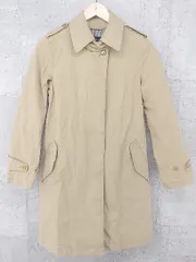 ■ MACPHEE マカフィー トゥモローランド ベルト付 長袖 コート 38 ベージュ * 1002799202978 【中古】 【1002799202978】