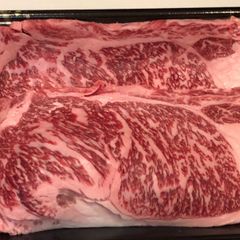 A5ランク大判リブローススライス500g❣️焼肉　すき焼き　熊本県ブランド牛和王