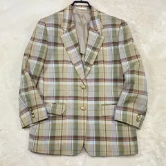 ヴィンテージ 90s Burberrys バーバリー 麻 リネン ジャケット
