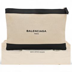 バレンシアガ クラッチバッグ キャンパスレザー Bランク ba9914rr