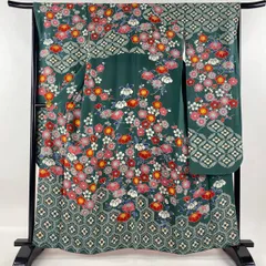 栗山吉三郎 琉球紅型 振袖 正絹 落款 2025年最新】栗山吉三郎 振袖の