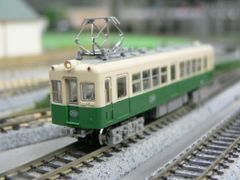 *もけいや松原*ライト点灯特製品 叡山電鉄デオ３００　Ｍ付