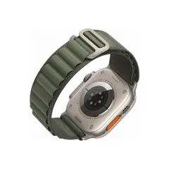 アルパインループ Apple Watch バンド メッシュ ベルト アップルウォッチ バンド (41/40/38mm, グリーン)