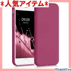 kwmobile スマホケース Apple iPhone 6 / 6S対応 ケース - 極薄 TPU シリコン マイクロファイバー ラズベリー ピンク 117