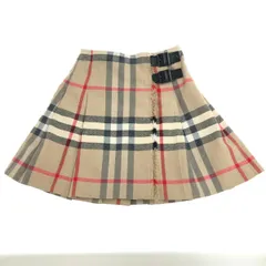 BURBERRY LONDON バーバリーロンドン プリーツスカート キッズ