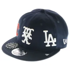 SAINT MICHAEL (セントマイケル) 25SS×NEW ERA MLB Tokyo Series 2025 東京シリーズ ベースボールキャップ 帽子 ネイビー