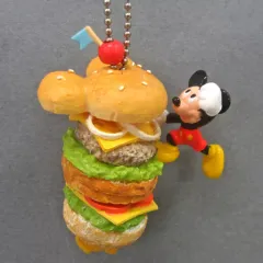【中古】食玩 キーホルダー 1.ミッキーマウス 「ディズニーキャラクター かさねてマスコット」