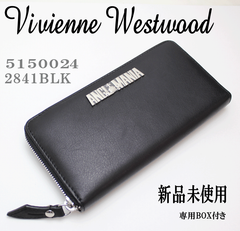 ☆【新品】Vivienne Westwood 5150024 2841 BK アングロマニア VWW 　長財布