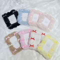 【Sale】B8-16E ふわふわファー♡トレカサイズ/各色