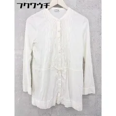 ◇ ◎ NEWYORKER ニューヨーカー 長袖 ブラウス カットソー サイズM オフホワイト系 レディース 【中古】 【1002801969240】