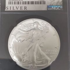 750枚限定セントヘレナ ウナとライオン2021 2オンスプルーフ銀貨