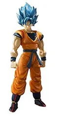 【中古】【非常に良い】S.H.フィギュアーツ ドラゴンボール スーパーサイヤ人ゴッドスーパーサイヤ人孫悟空-超- 約140mm ABS&PVC製 塗装済み可動フィギュア