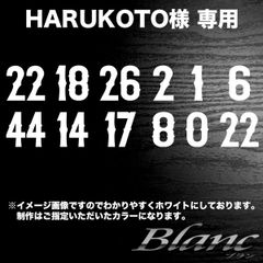 HARUKOTO様　22、18、26、2、1、6、44、14、17、8、0、22　タイプ2023