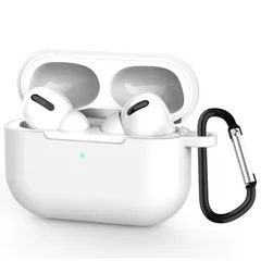 新品 KANOYO【2023改良モデル】Airpods pro2用 ケース AirPods Pro 2 保護カバー エアーポッズ プロ （第2世代）ワイヤレス充電対応 全面保護 装着充電可能 可視LEDライト 耐衝撃 防塵 軽量 ホワイトのサムネイル