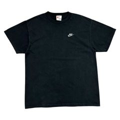 00s NIKE AIR ナイキ フェード Tシャツ スポーツロゴ ブラック - メルカリ