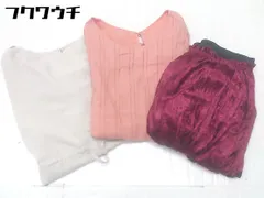 ◇ 《 grove グローブ まとめ売り3点セット サイズMのみ ブラウス カットソー スカート レディース 》  【1102120005343】