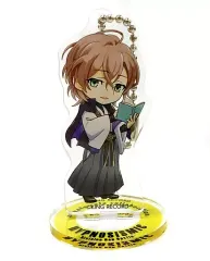 【中古】キーホルダー・マスコット(キャラクター) 夢野幻太郎 「ヒプノシスマイク -Division Rap Battle-×animatecafe トレーディングアクリルスタンドキーホルダー」