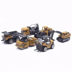 建設車両 6セット 車おもちゃ 作業車両 おもちゃ 砂場車おもちゃ 砂場遊びセット駐車場  車おもちゃ 誕生日 工事現場  室内 バースデー プレゼント プレゼント