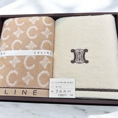 CELINEフェイスタオル２枚セット