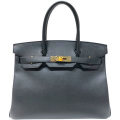 エルメス HERMES バーキン30 C刻印　(2018年製) ブラック ゴールド金具 エプソン レディース ハンドバッグ